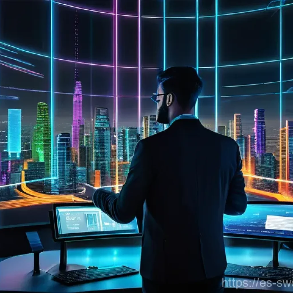 소프트웨어 설계 패턴의 최신 동향 - **Prompt 1: "Microservices Symphony and DevOps Flow"**
A vibrant, futuristic cityscape rendered ...