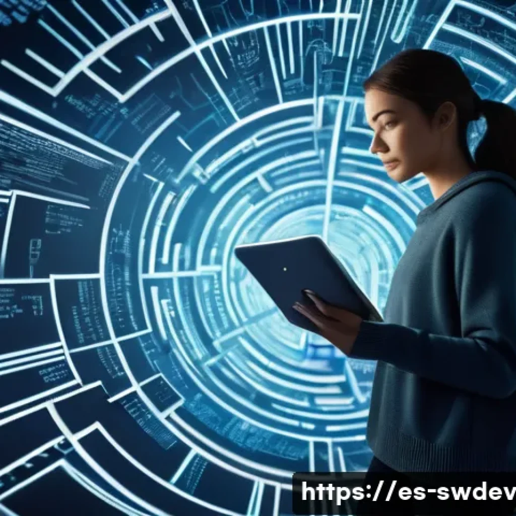 설계 패턴의 학습 방법과 전략 - **Prompt:** A highly detailed, realistic yet ethereal depiction of a programmer, male or female, in ...